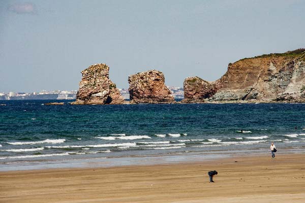 grande plage hendaye