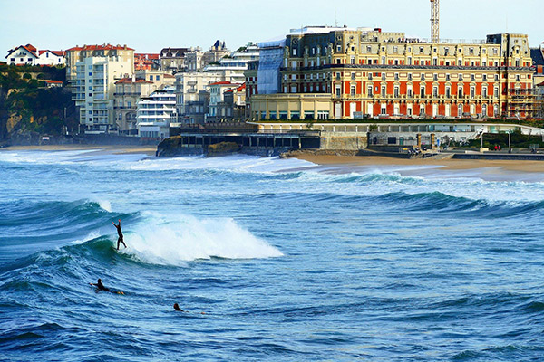 plage biaritz